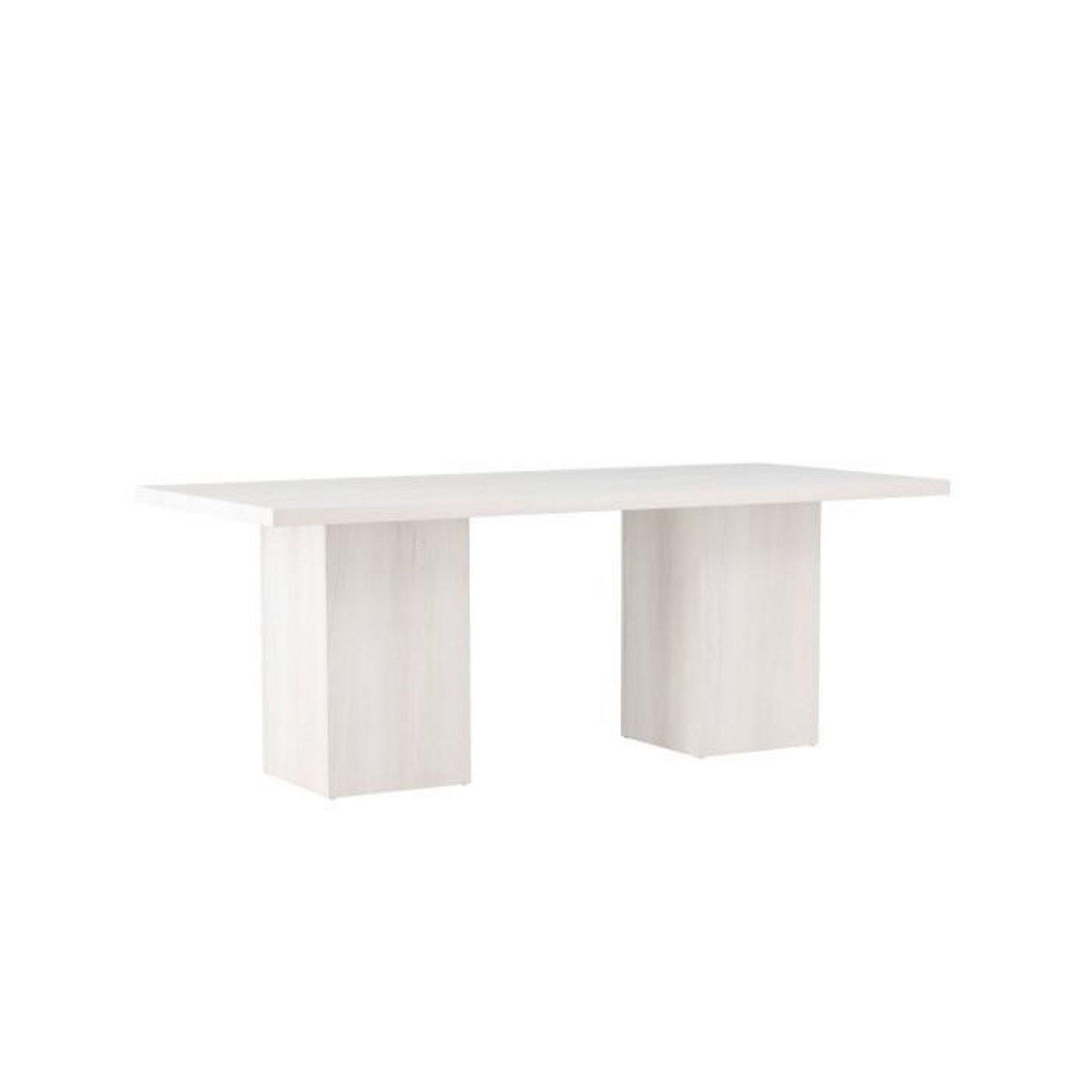 Paris Prix Table à Manger Blanc  Olga  200cm Blanc