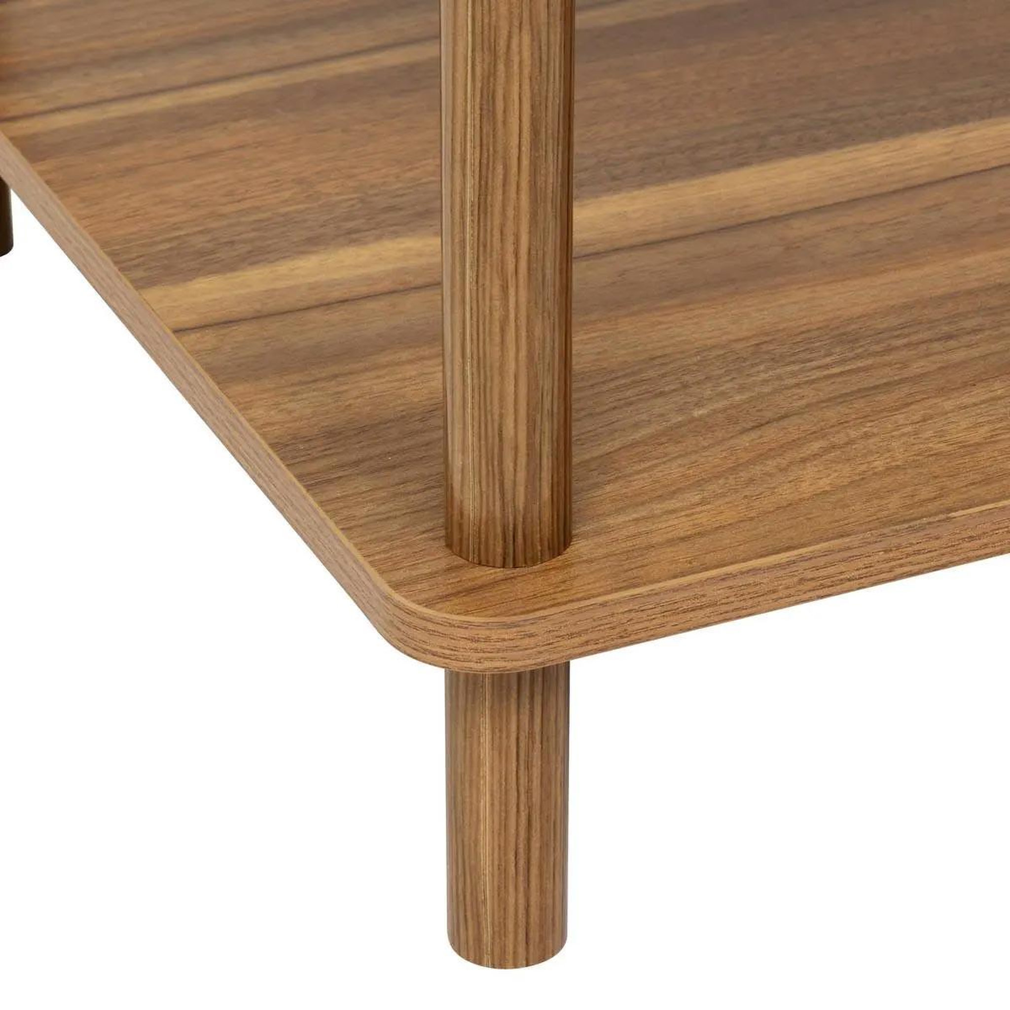 Voir la diapositive 2 : FIVE Table basse design  côme  90cm marron