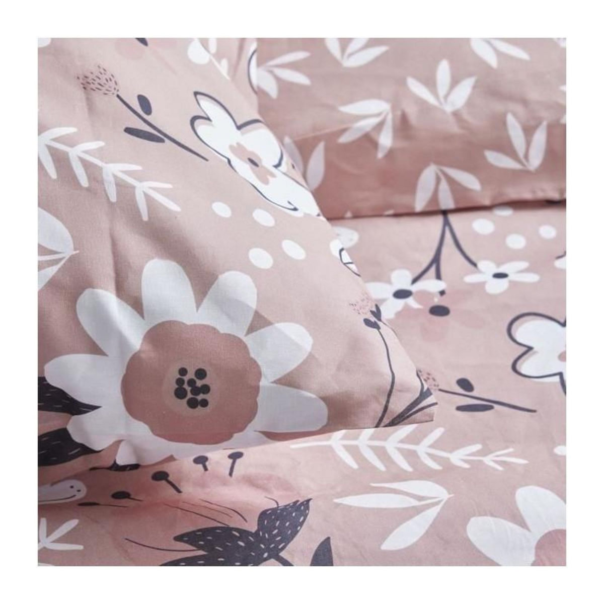 Today Parure de lit 2 personnes - TODAY - Sunshine 16.8 - 240 x 260 cm - 100% Coton imprimé