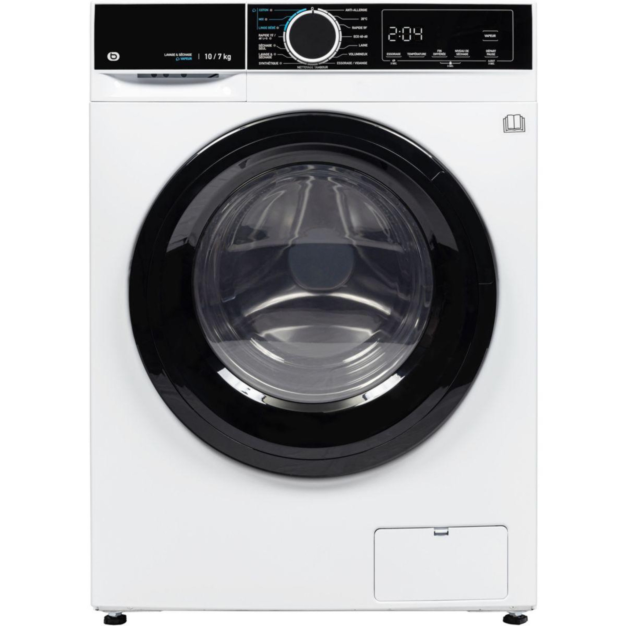 ESSENTIEL B Lave linge séchant hublot els107-1b