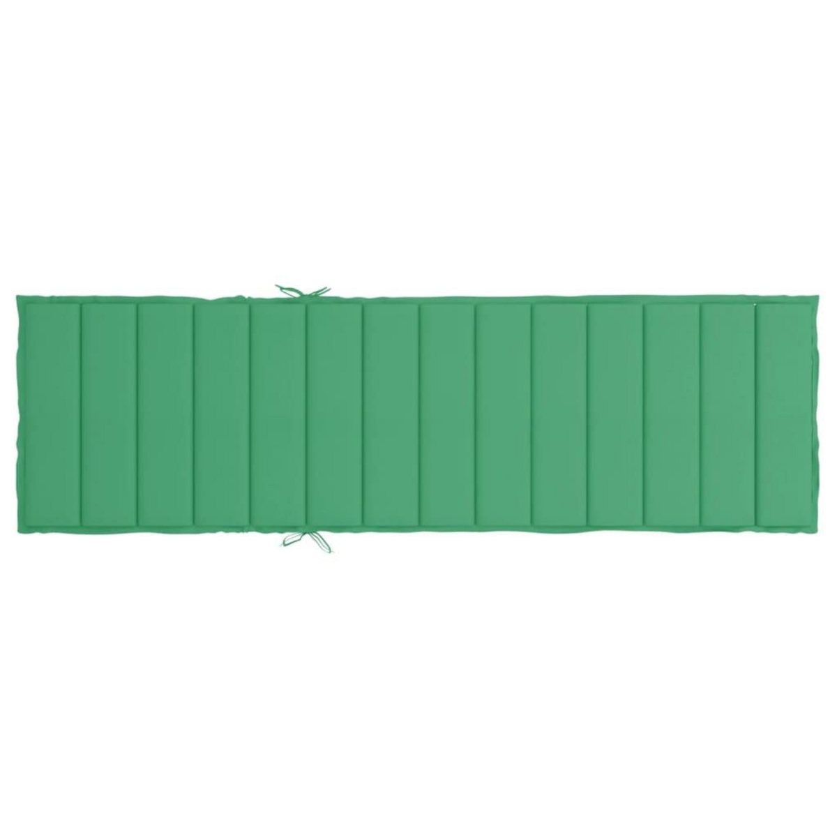 VIDAXL Coussin de chaise longue vert 200x60x3 cm tissu oxford