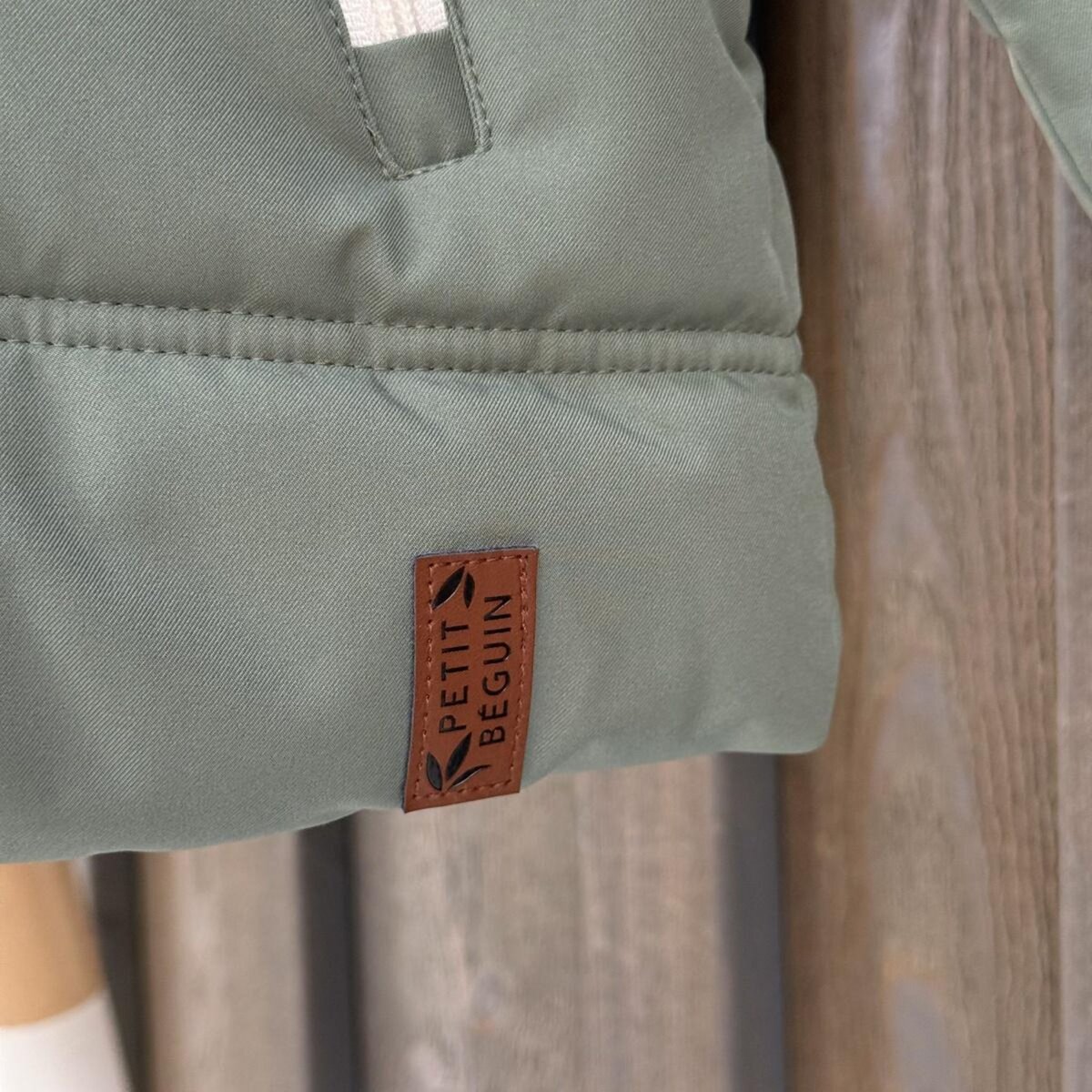 Petit Béguin Doudoune enfant imperméable doublée sherpa avec capuche Anouk