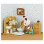 Voir la diapositive 2 : Sylvanian families 5015 - Frère lapin chocolat toilettes - Sylvanian Families