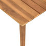 Voir la diapositive 4 : VIDAXL Table basse de jardin 60x60x36 cm Bois solide d'acacia