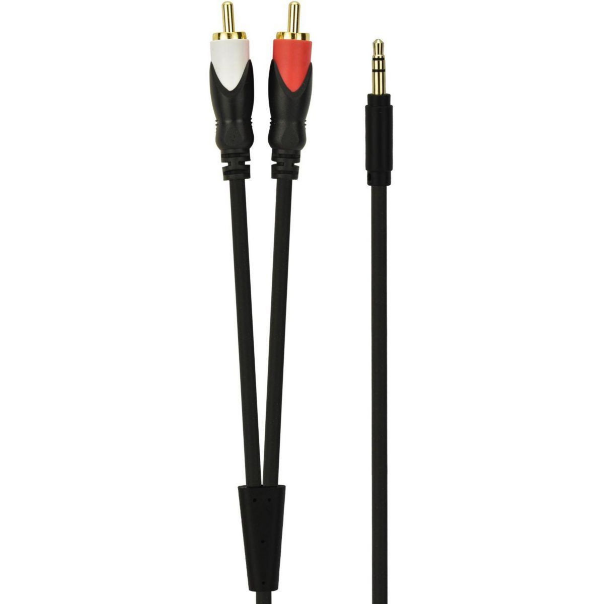 ESSENTIEL B Câble Jack/RCA Jack/2 RCA - 2m - ecp
