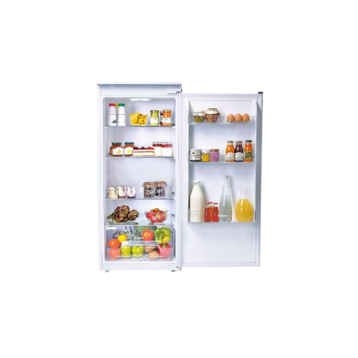 Candy Réfrigérateur 1 porte intégrable à glissières 197l - CFBO2150NE/N