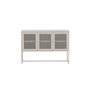 Voir la diapositive 2 : Paris Prix Bahut 3 Portes en Métal  Malla  120cm Beige