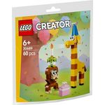 LEGO LEGO Creator - Les animaux du goûter d'anniversaire (Polybag) - 30689