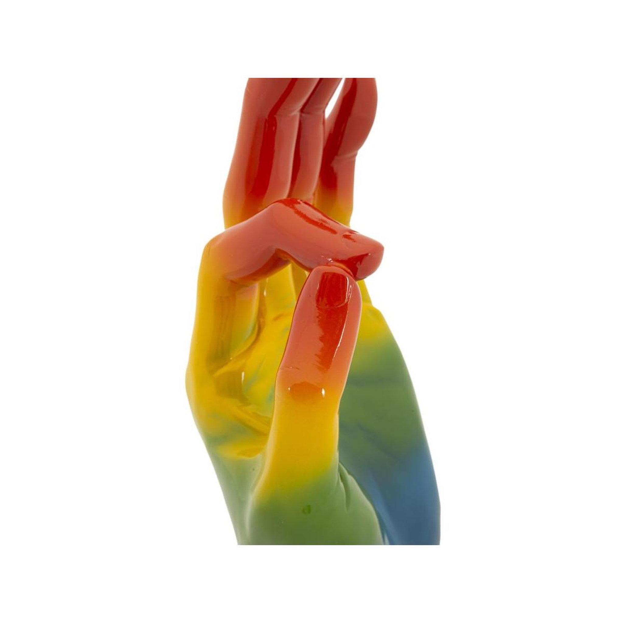 Voir la diapositive 6 : Paris Prix Déco main ok  rainbow  36cm multicolore