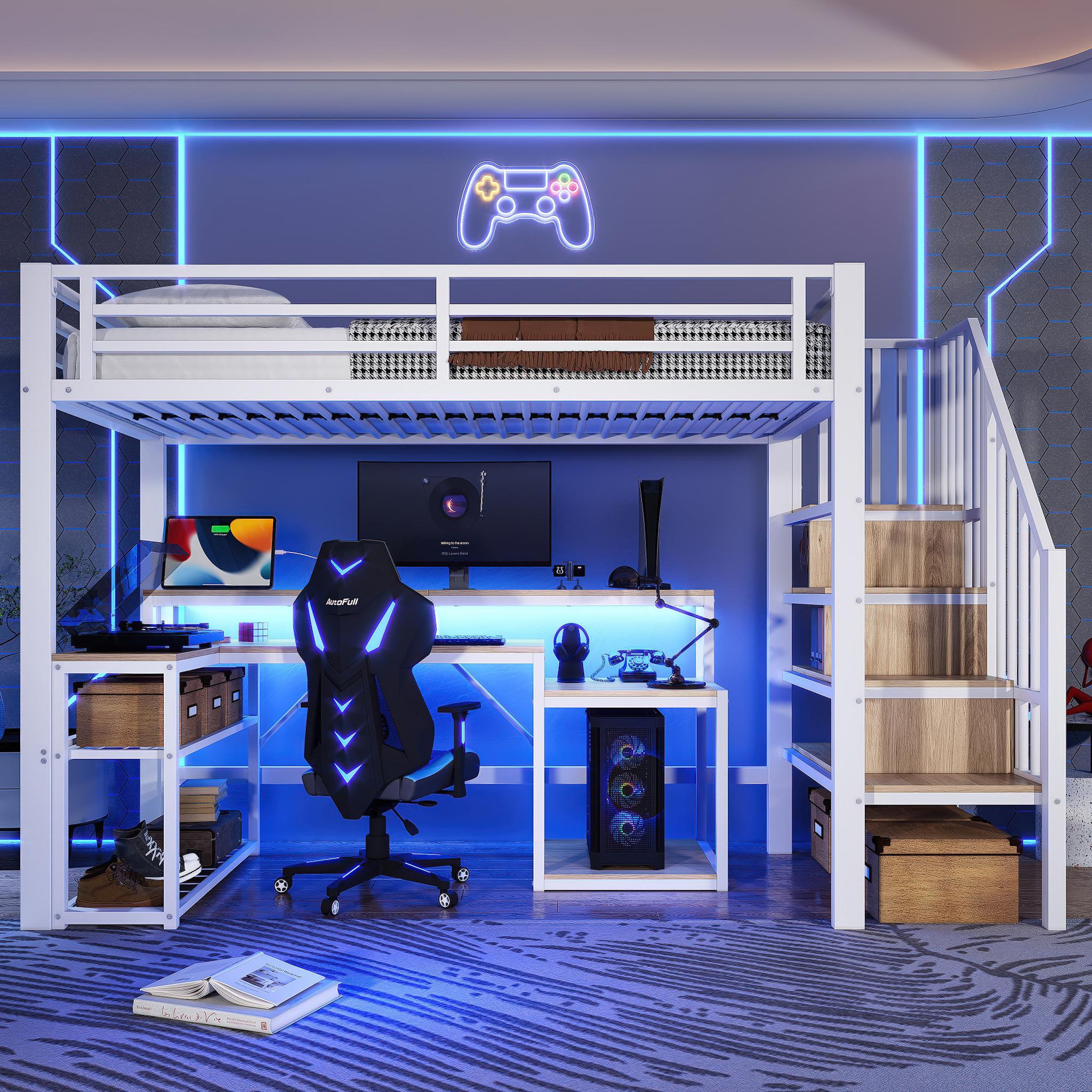 Voir la diapositive 2 : MERAX Lit mezzanine