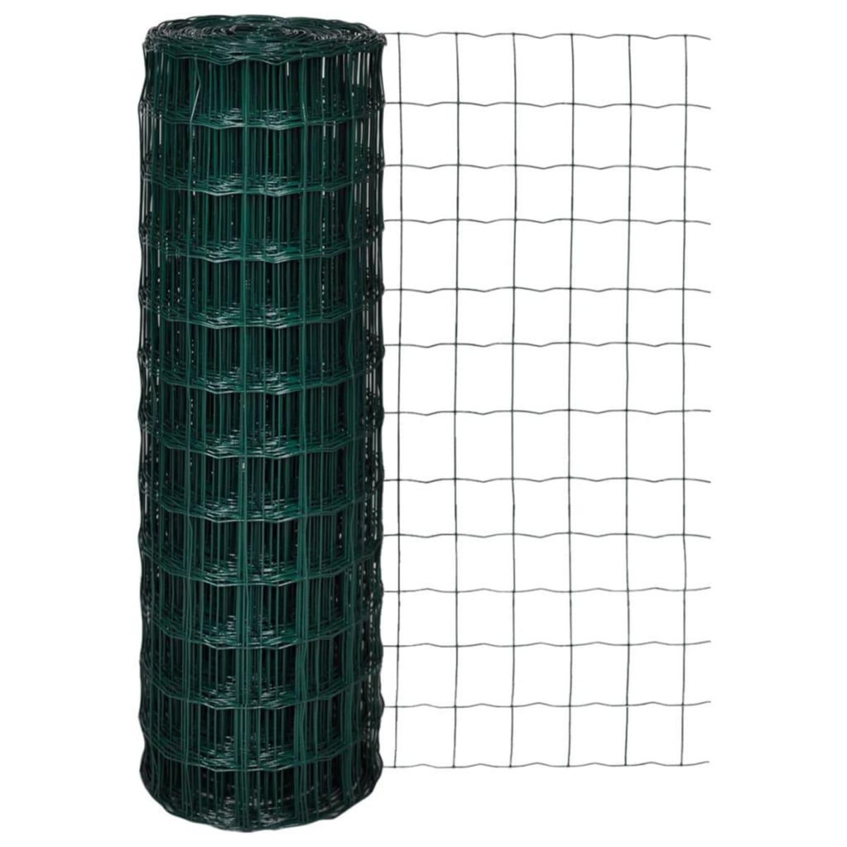 VIDAXL Cloture euro Acier 25 x 1,2 m Vert