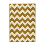 Paris Prix Tapis Géométrique à Poils Courts  Manolya  Or. Coloris disponibles : Vert