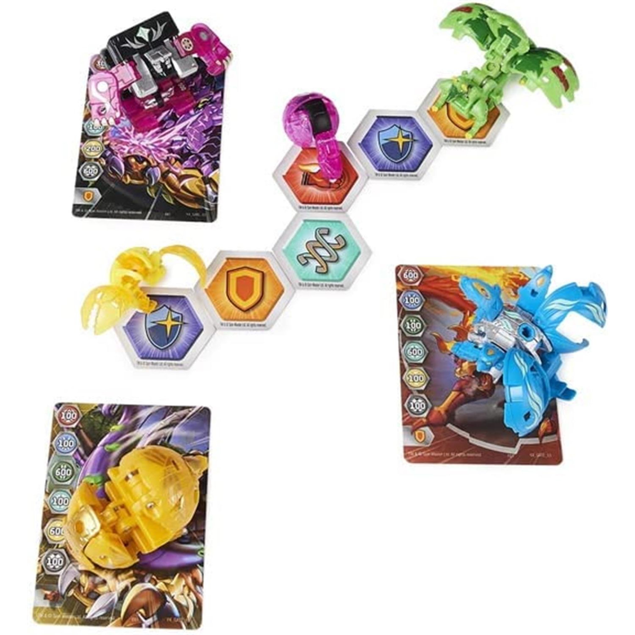 Voir la diapositive 3 : SPIN MASTER Bakugan BTB Battle Strike 6 Pack S4