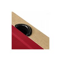 Nappe rectangulaire Lino 260x170cm - Coloris rouge - Billard - Achat & prix