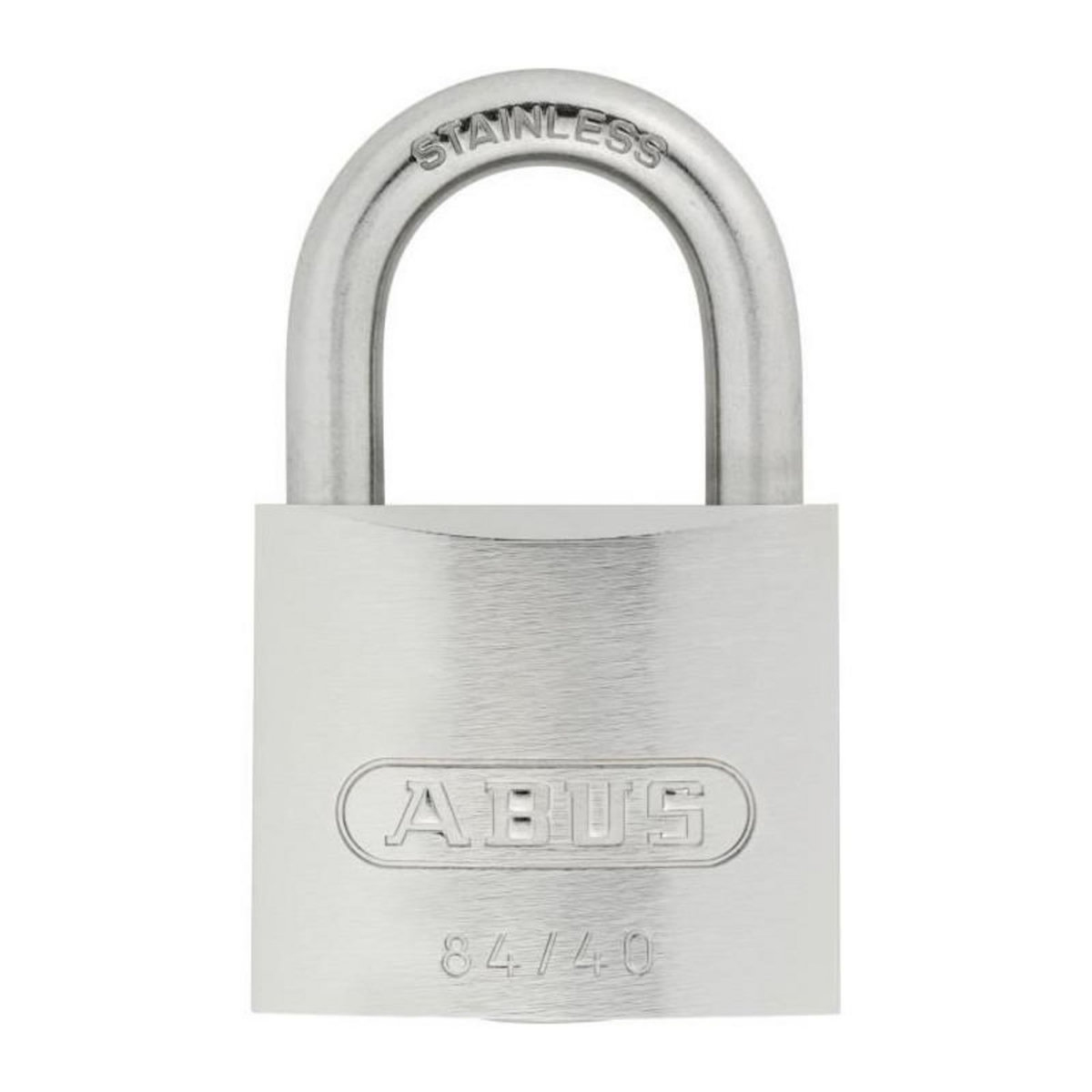 ABUS Cadenas en laiton massif - ABUS - 84IB/40 - Anse inox - Pieces intérieures anti-corrosion