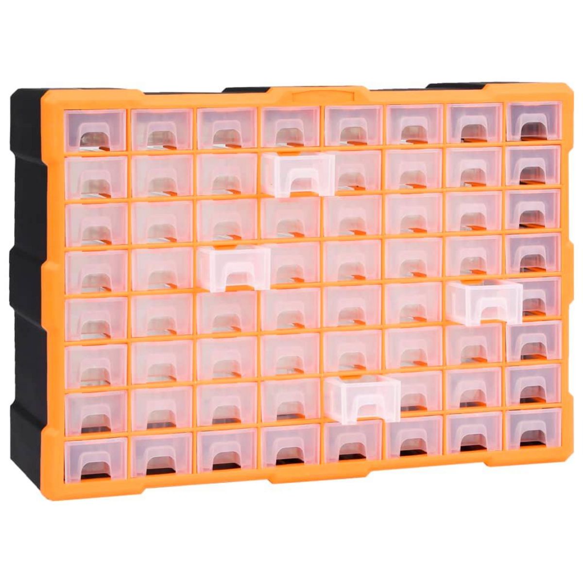 VIDAXL Organisateur multi-tiroirs avec 64 tiroirs 52x16x37,5 cm