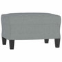 Voir la diapositive 5 : VIDAXL Ensemble de canapes 3 pcs coussins gris clair tissu