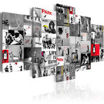 Paris Prix Tableau Imprimé  Street Art - Banksy IV. Coloris disponibles : Multicolore