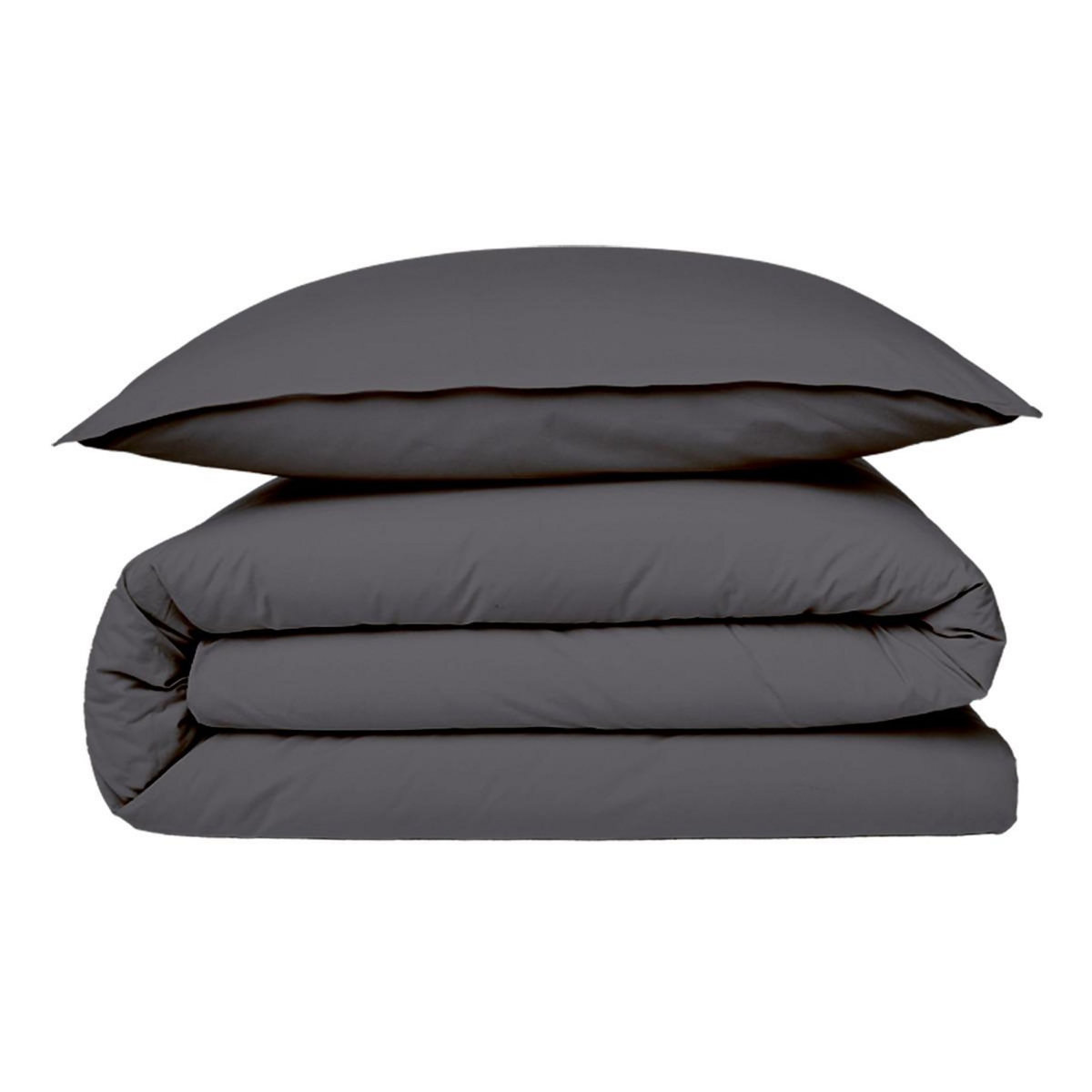FUTURE HOME Housse de couette en coton 57 fils unie