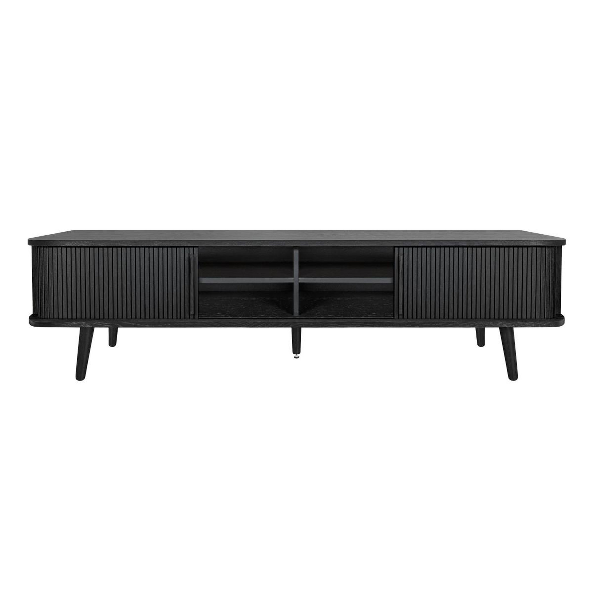 Voir la diapositive 4 : Paris Prix Meuble tv 2 portes coulissantes  rove  178cm noir