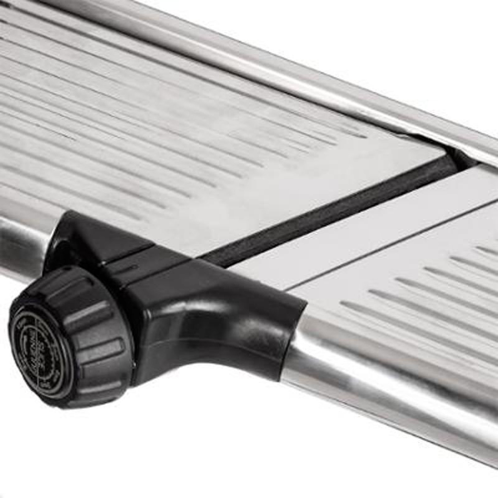 Voir la diapositive 2 : FIVE Mandoline Ajustable  Inox  42cm Argent