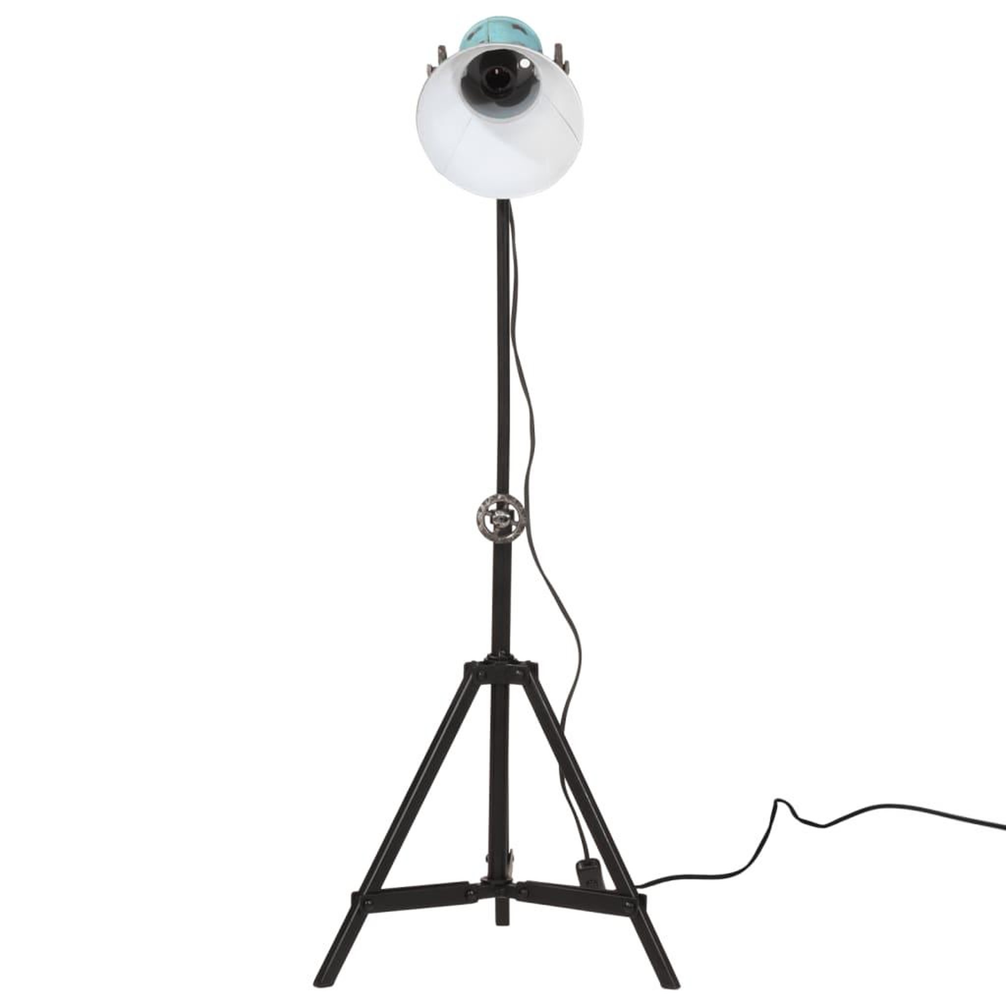 Voir la diapositive 3 : VIDAXL Lampadaire 25 W bleu delave 35x35x65/95 cm E27