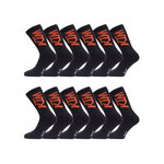 KTM Lot de 12 Paires de tennis homme. Coloris disponibles : Noir