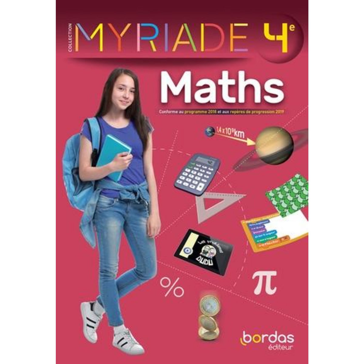 MATHS 4E MYRIADE. EDITION 2021, Boullis Marc