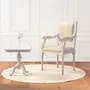 VIDAXL Chaise de canape beige 54x59x99 cm lin