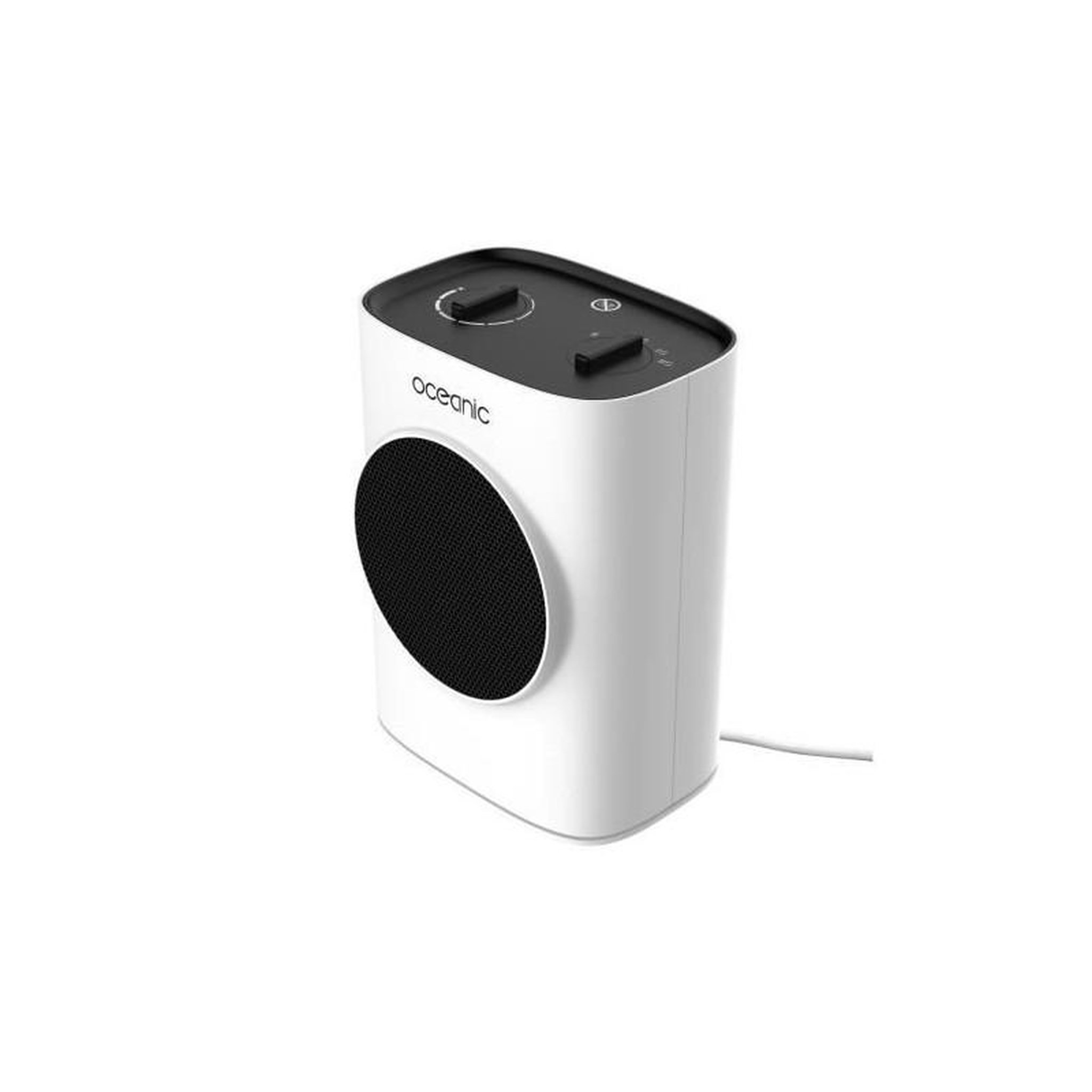 Voir la diapositive 1 : OCEANIC Radiateur mobile soufflant céramique 1800W OCEANIC - 2 puissances - Fonction oscillation