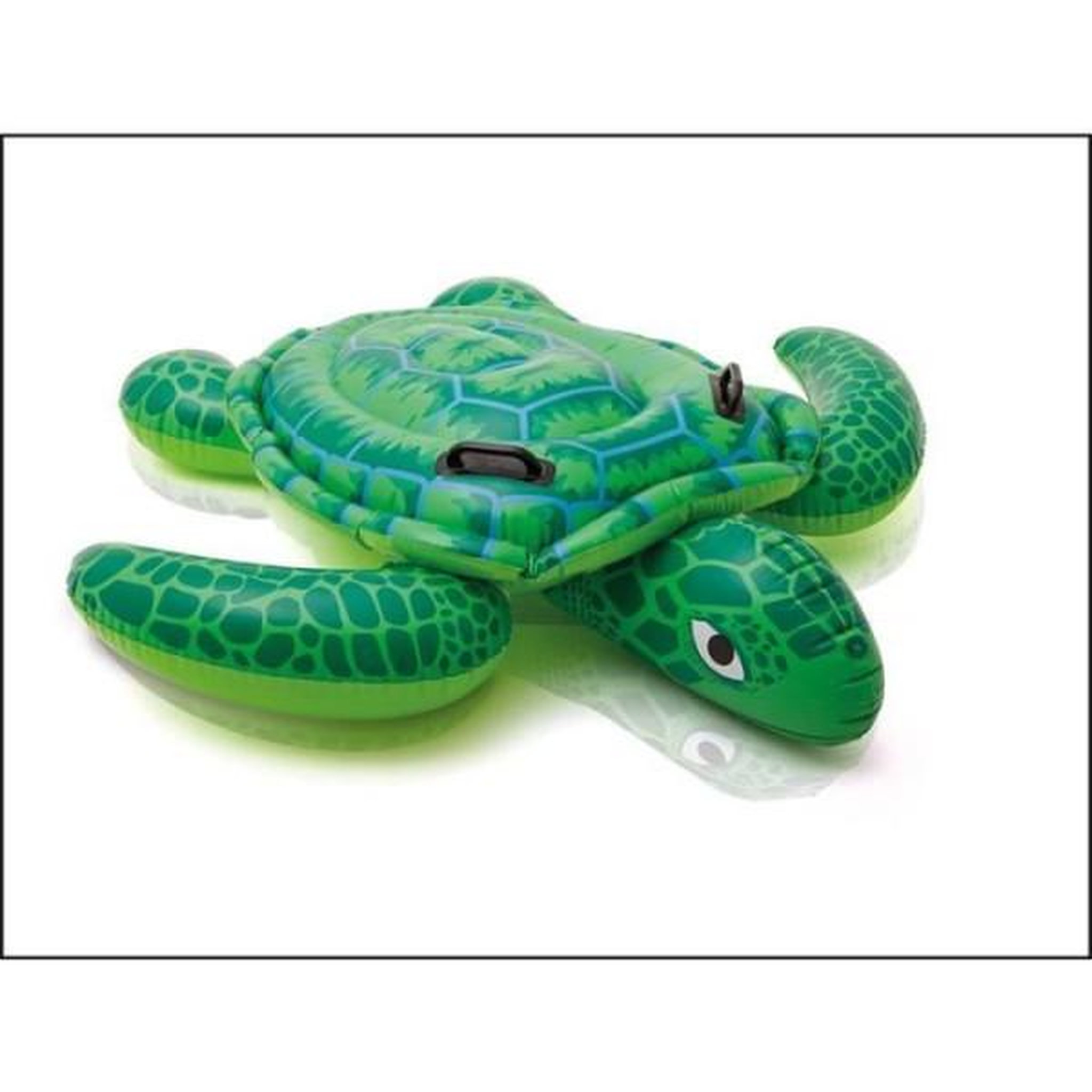 INTEX Matelas de piscine - Tortue de mer - 150 x 127 cm - Plastique - Utilisation extérieure - Mixte