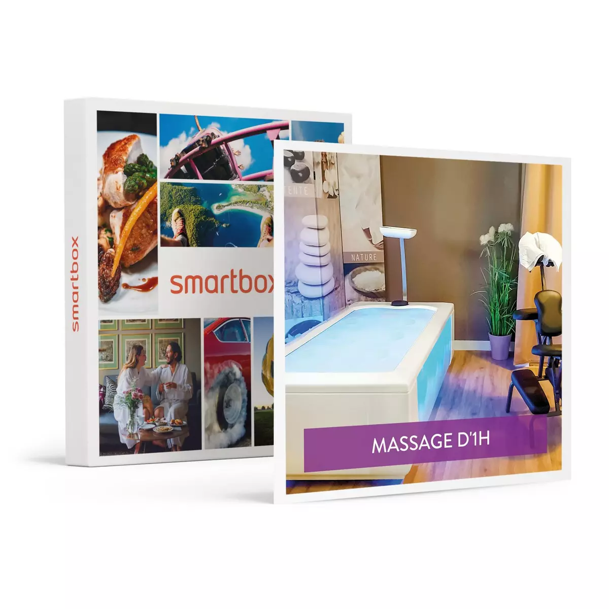 Smartbox Parenthèse bien-être de 2h30 : modelage du corps, soin du visage et Thermospa près de Nancy - Coffret Cadeau Bien-être