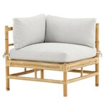 Paris Prix Canapé d'Angle de jardin  Cane  76cm Naturel