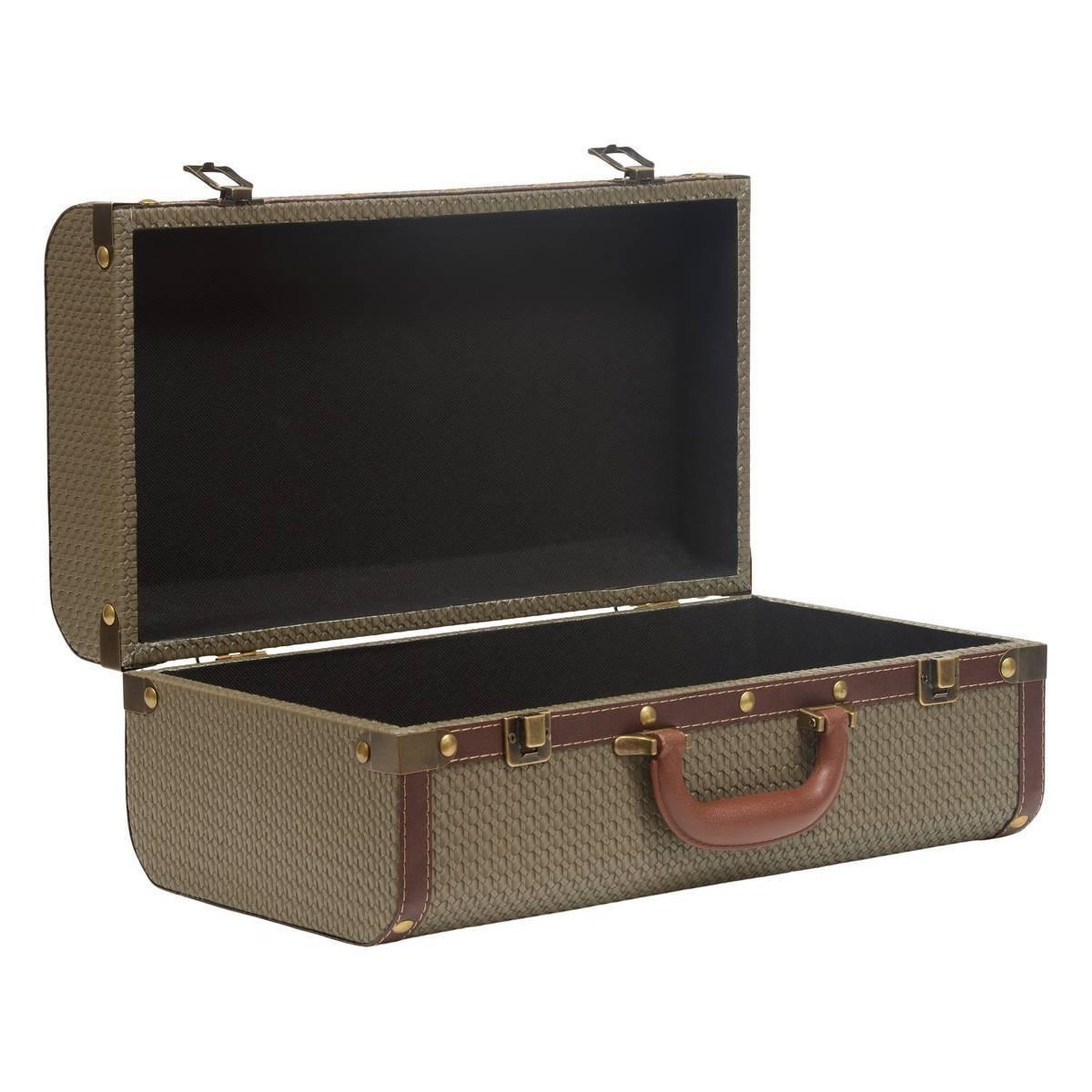 Voir la diapositive 3 : ATMOSPHERA Lot de 2 malles valises  bonie  45cm kaki