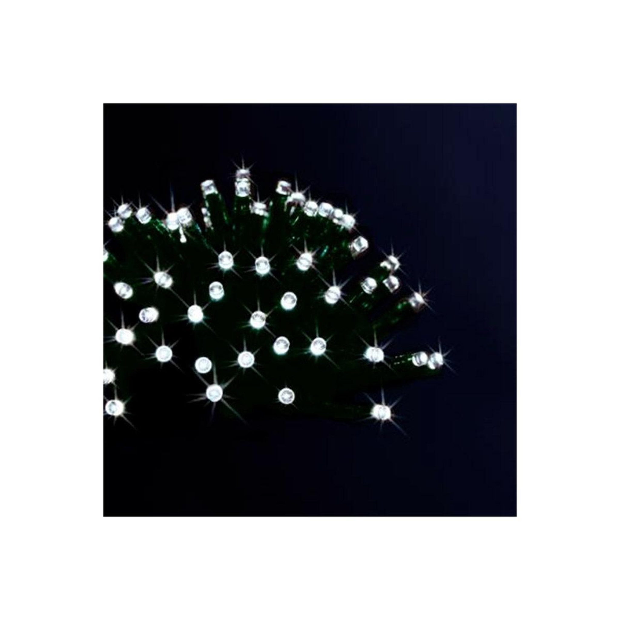 FEERIC LIGHT & CHRISTMAS Guirlande lumineuse extérieur  solaire  10m blanc froid