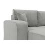 Voir la diapositive 4 : BEST MOBILIER Artemisa - canapé d'angle réversible 4 places - convertible avec coffre - en velours côtelé