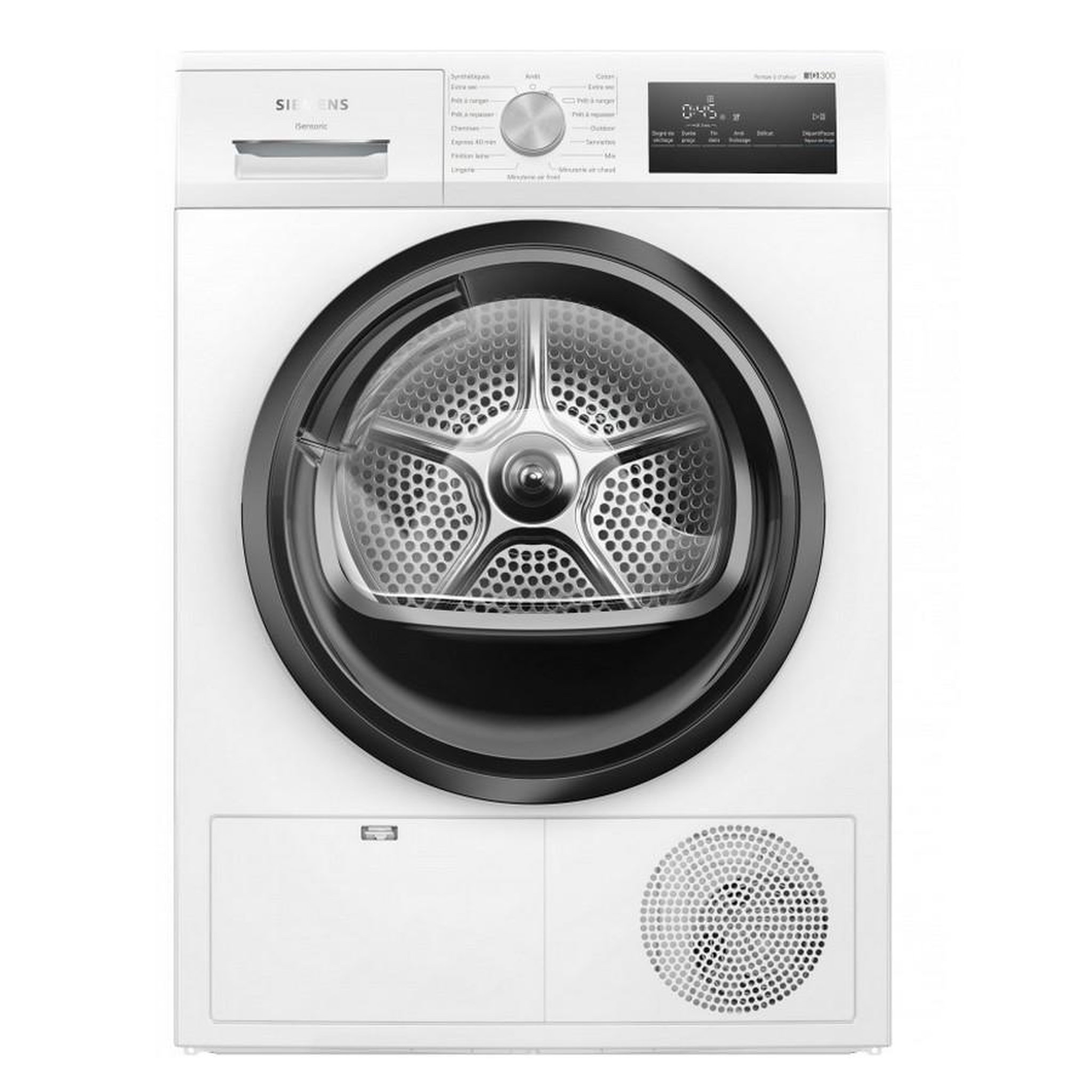 Voir la diapositive 1 : Siemens Sèche-linge pompe à chaleur à condensation 60cm 8kg - wt45hv14fr