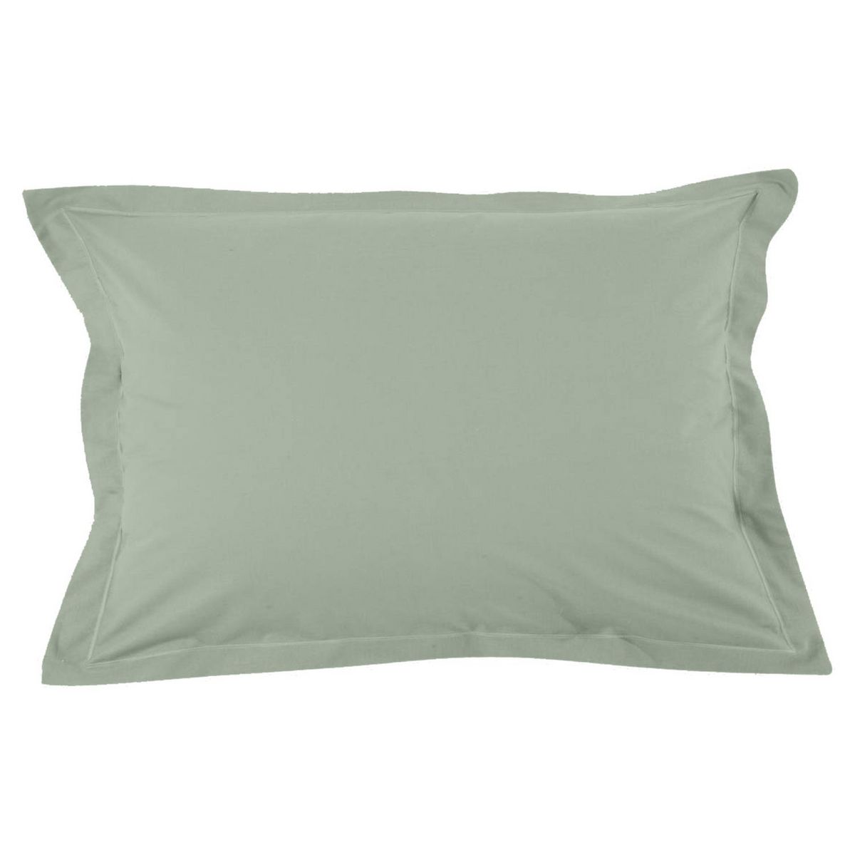 Taie d'oreiller unie en microfibre 