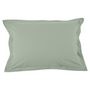 Voir la diapositive 2 : Taie d'oreiller unie en microfibre 