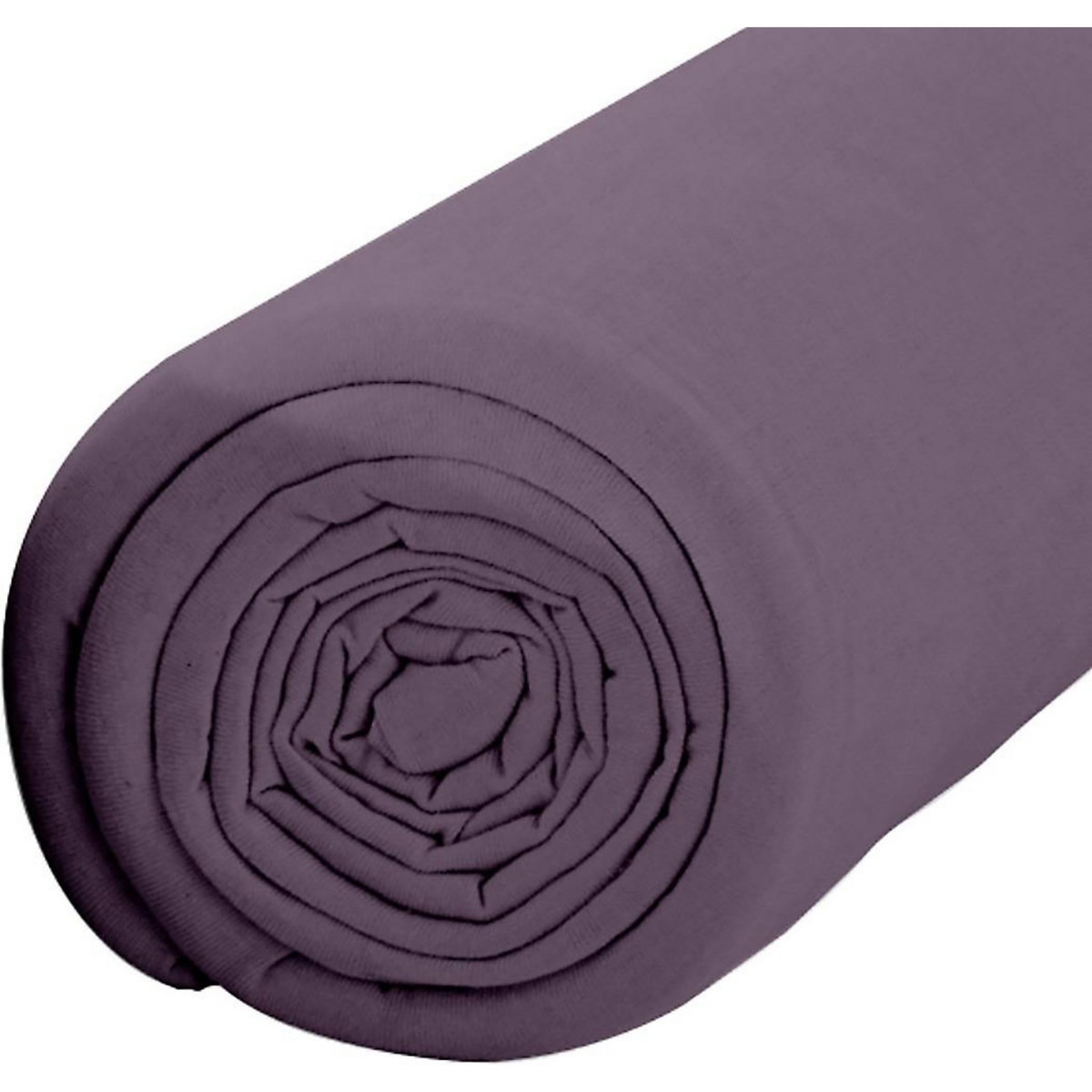 Home collection Drap housse 90x190cm 100%coton figue