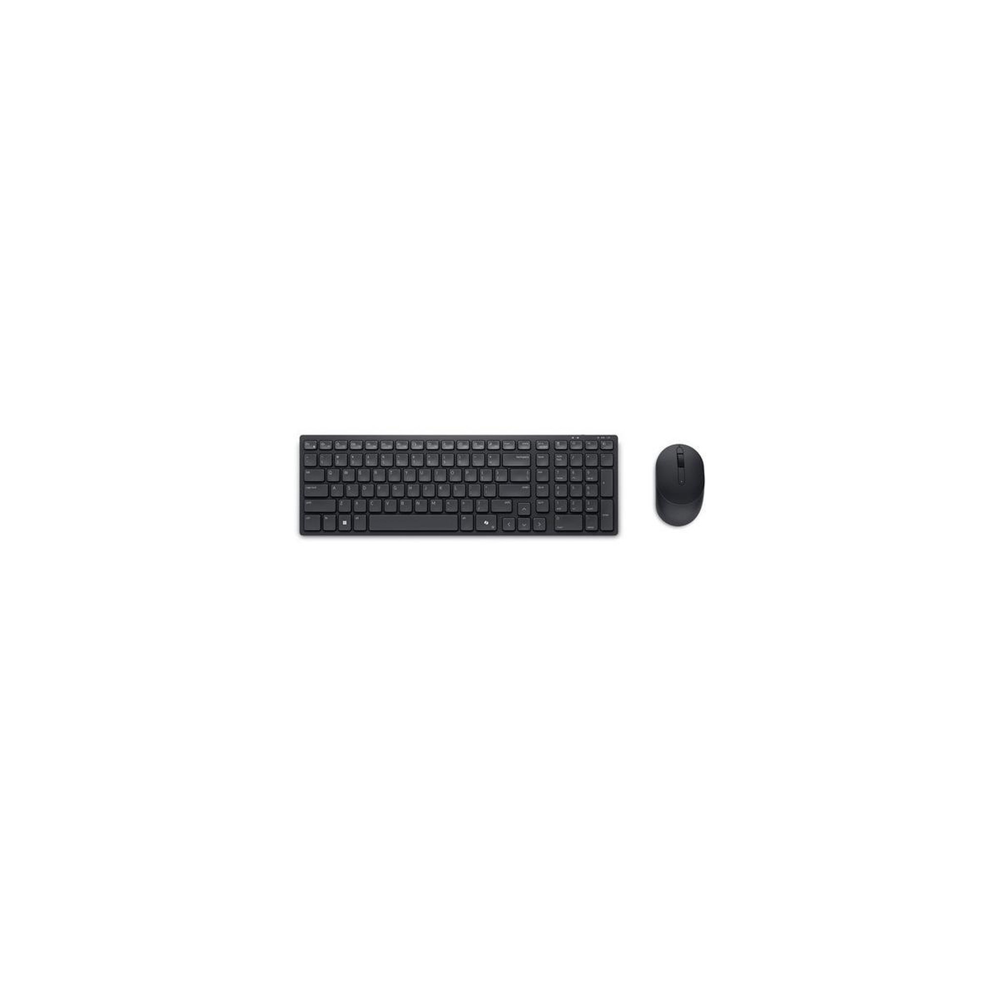 Voir la diapositive 3 : Dell Dell km555 clavier souris incluse universel rf sans fil + bluetooth qwerty italien noir