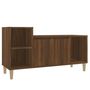 Voir la diapositive 2 : VIDAXL Meuble TV Chene marron 100x35x55 cm Bois d'ingenierie