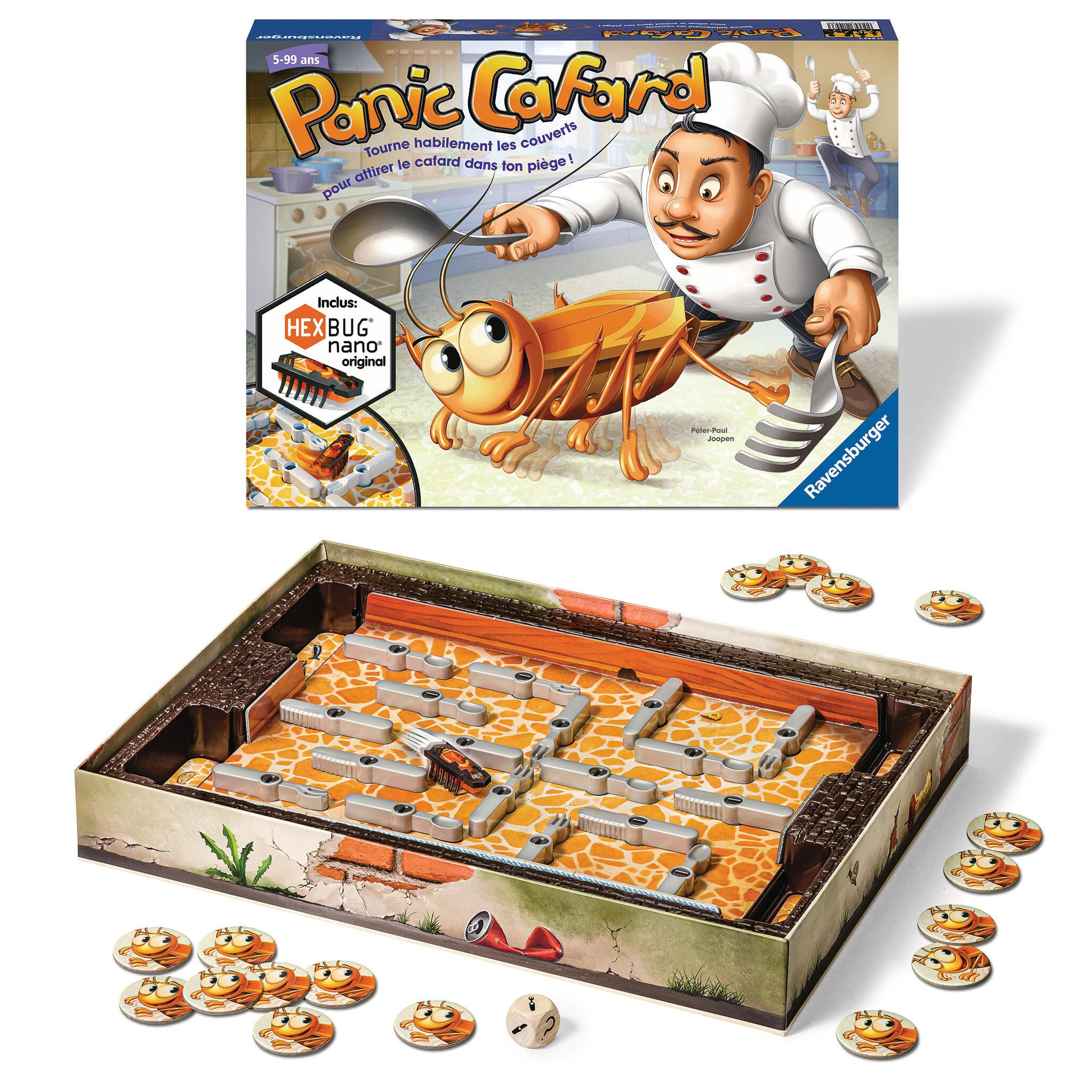 Voir la diapositive 3 : RAVENSBURGER  Jeu Panic Cafard