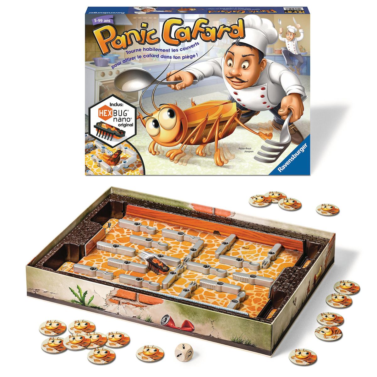 RAVENSBURGER  Jeu Panic Cafard