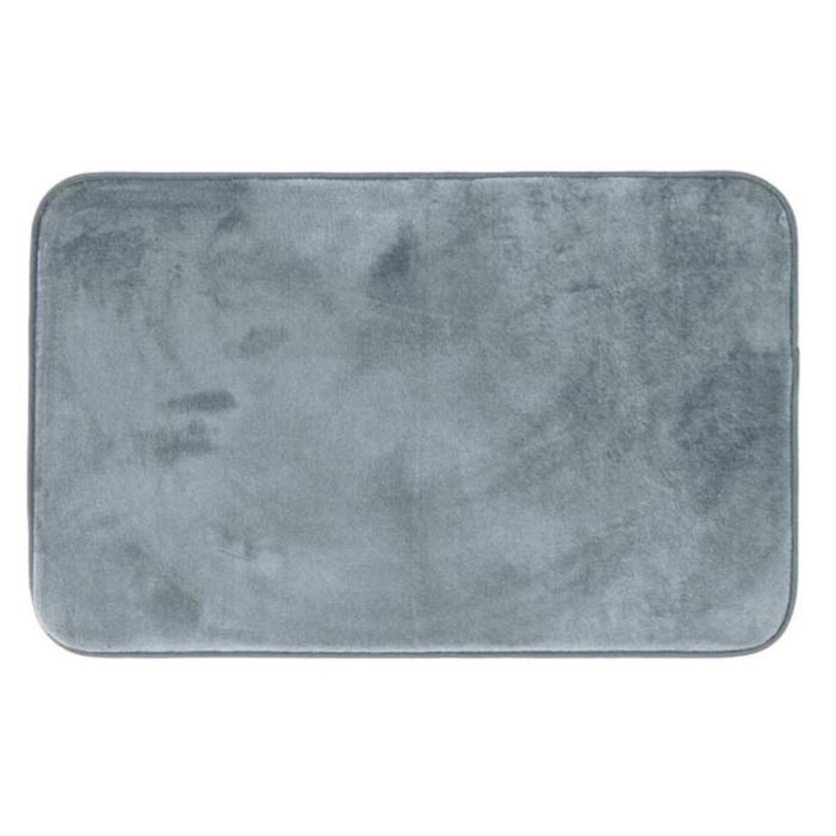 Paris Prix Tapis Uni en Flanelle  Flanou  50x80cm Gris