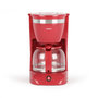 Voir la diapositive 1 : LIVOO Cafetière filtre 12 tasses 800w rouge - dod163rc
