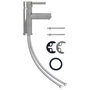 Voir la diapositive 2 : VIDAXL Robinet de lavabo de salle de bain Argente 130x176 mm