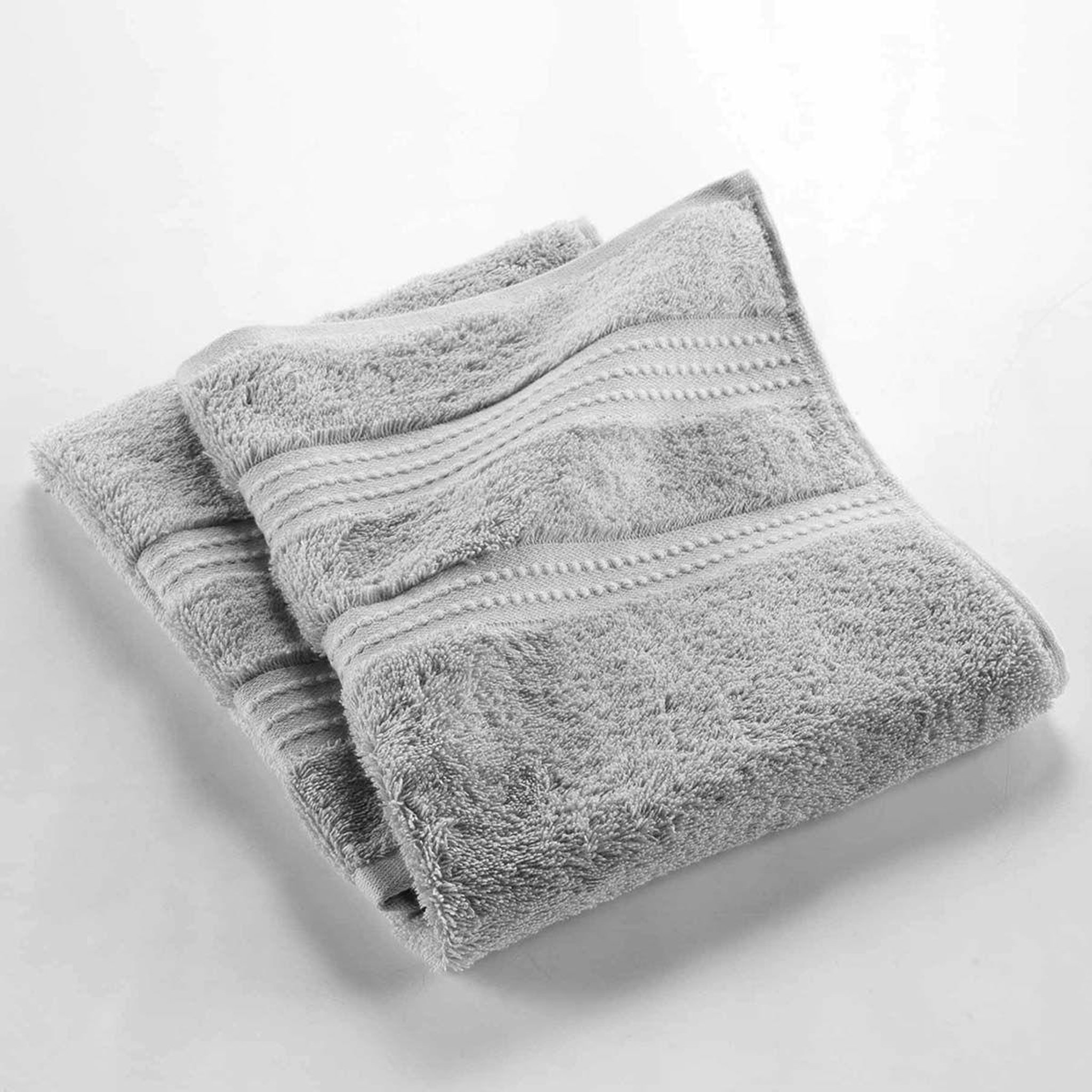 Voir la diapositive 3 : Douceur d'Intérieur Drap de douche  excellence  70x130cm gris