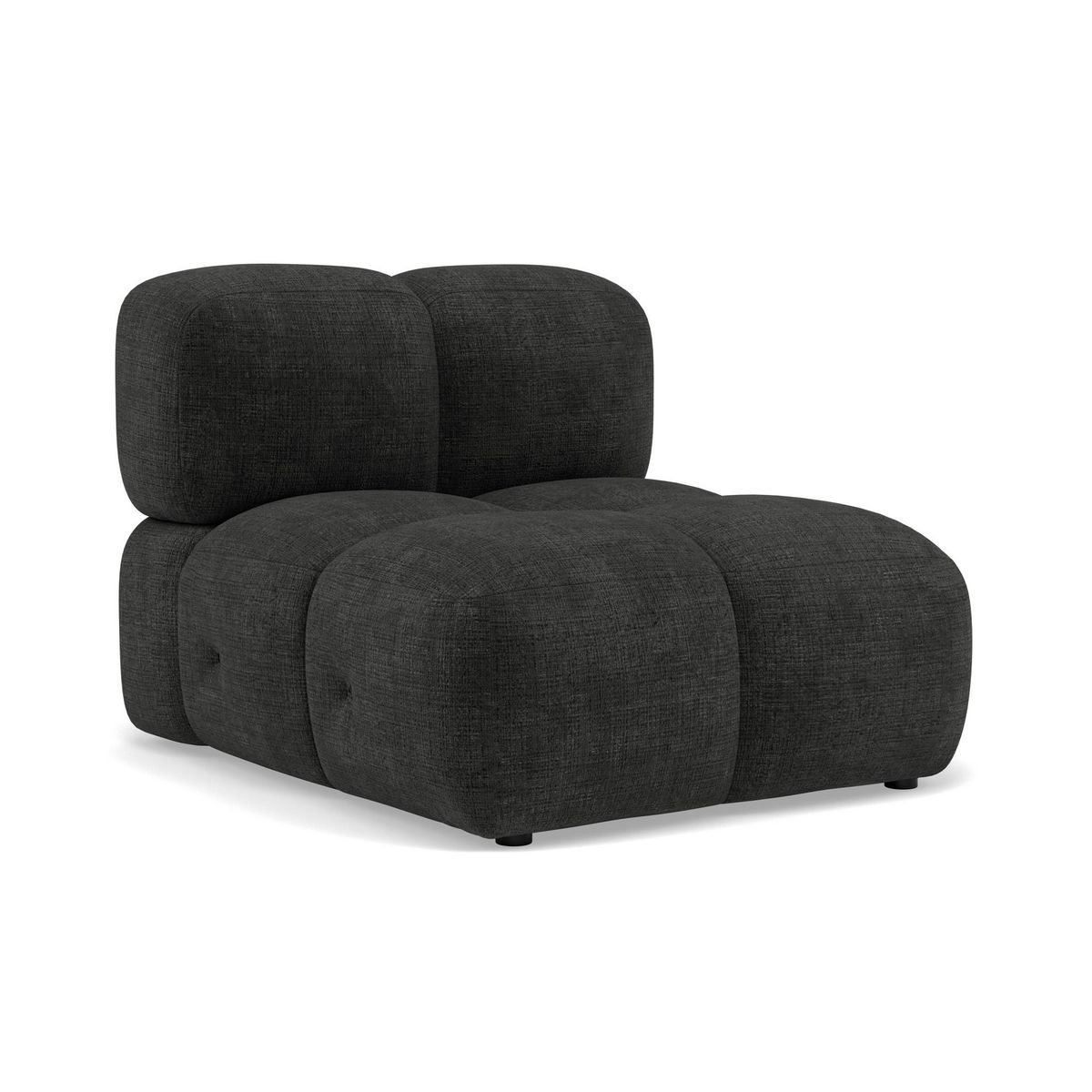 LISA DESIGN Grace - module d'assise en velours texturé