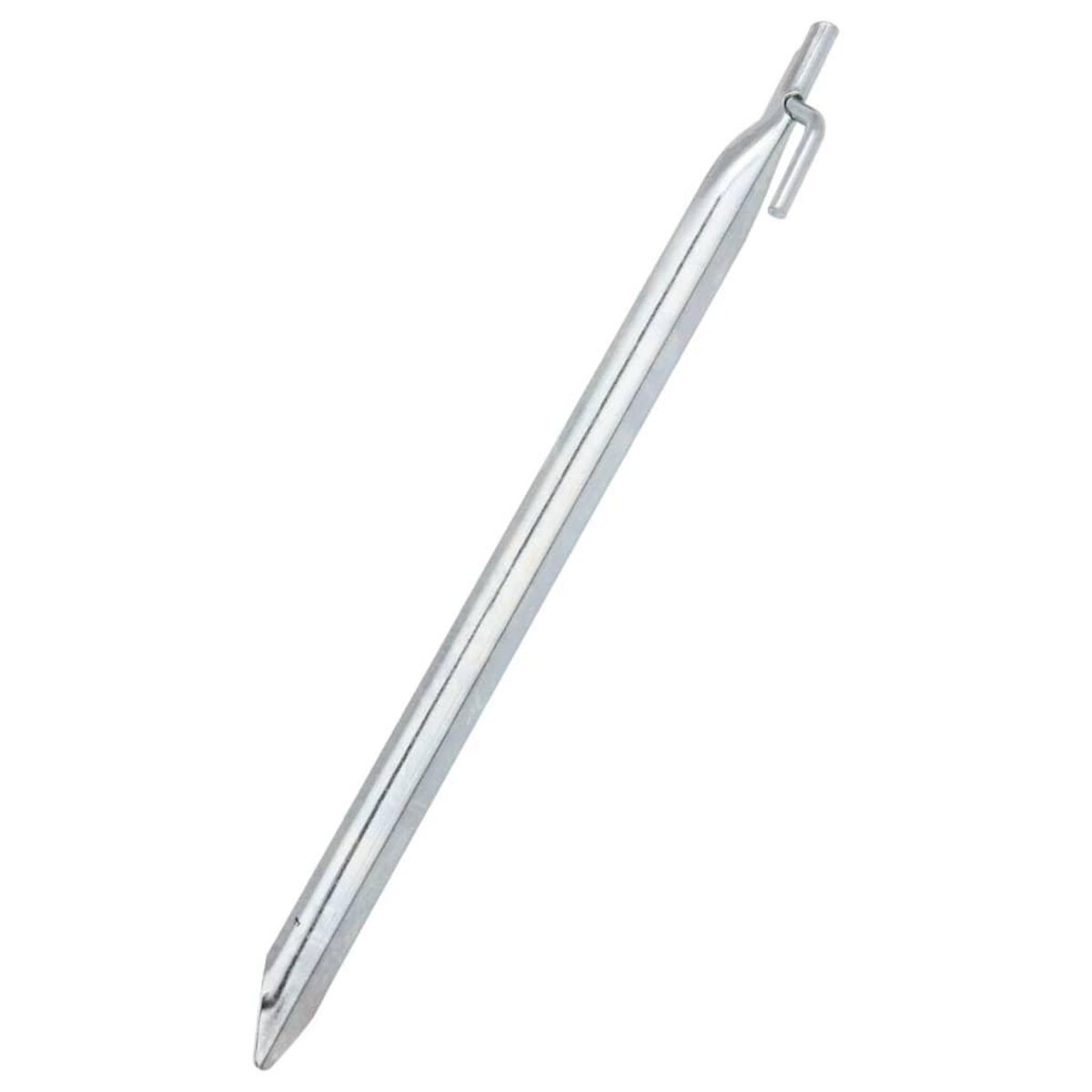 VIDAXL Piquets de tente 24 pcs forme de V 29,5cm Ø20mm acier galvanise